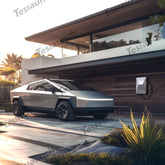 Nabíjecí pouzdro Cybervault pro Tesla Model 3/Y/X/S/CT - Voděodolný organizér na nabíječku se zámkem ve stylu Cybertruck